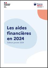 Illustration couverture du guide des aides financières 2024