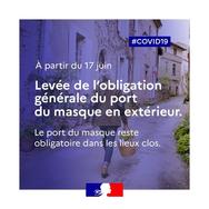  Covid-19 :nouvelles conditions du port du masque en extérieur en Deux-Sèvres