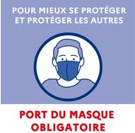 Obligation du port du masque dans les communes touristiques du Marais Poitevin - Prolongation