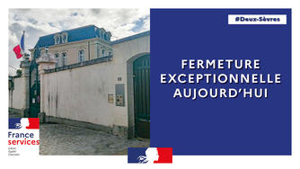 Fermeture Maison France Services de Parthenay