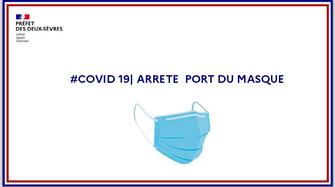 Mesures sanitaires relatives au port du masque entre le 1er et 30 septembre
